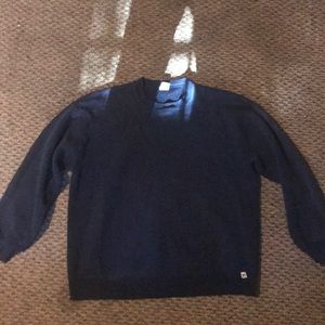 Blue Russell athletics sweat shirt